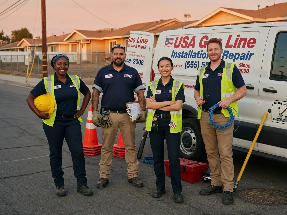 Gas Line Installation company in Frankewing, TN